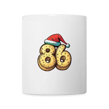 86 Numéro Noël - Mug blanc - blanc - Devant