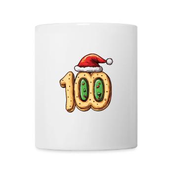100 Numéro Noël - Mug blanc - blanc - Devant