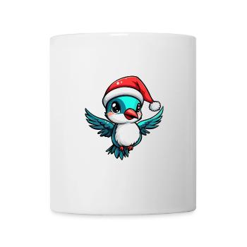 Kolibri Vogel Weihnachten Niedlich - Tasse - Weiß - Vorne