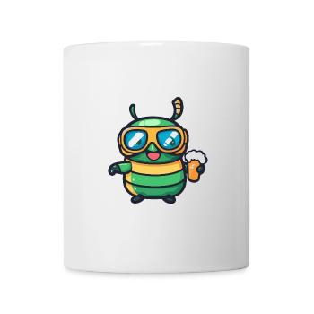 Wurm Ski Bier - Tasse - Weiß - Vorne