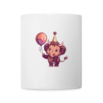 Mammoth Birthday Baby - Mug - white - Front