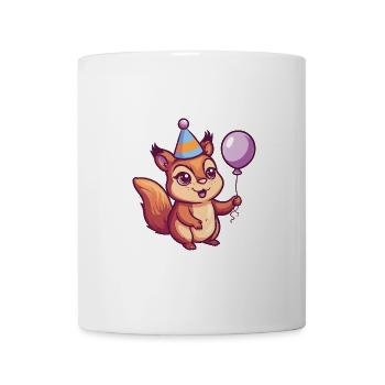 Squirrel Birthday Baby - Mug - white - Front
