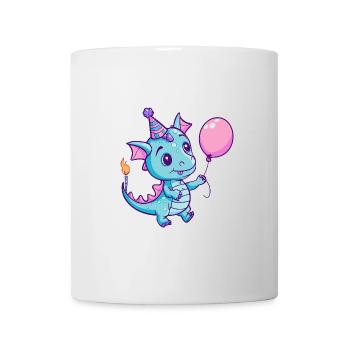 Dragon Birthday Baby - Mug - white - Front