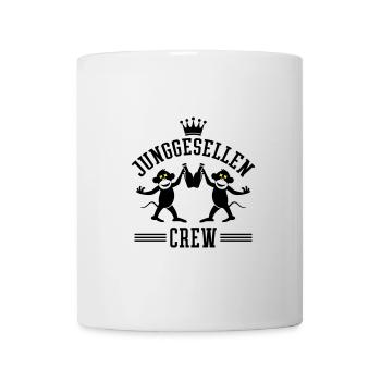 Junggesellen Crew Jga Witzig Bier - Tasse - Weiß - Vorne