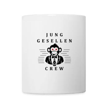 Junggesellen Crew - Tasse - Weiß - Vorne