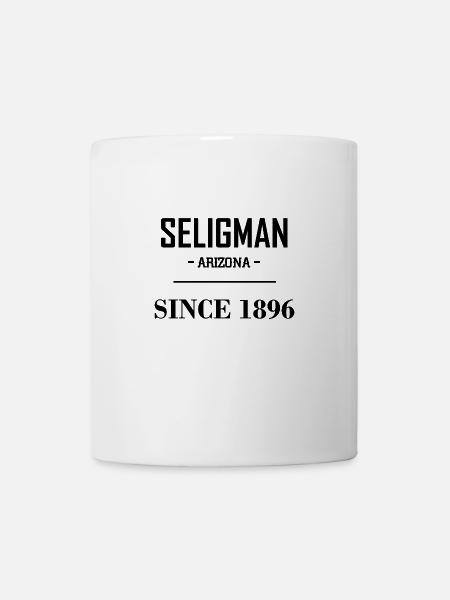 Seligman since 1896. Seligman Arizona, US Road 66 - Mug - white