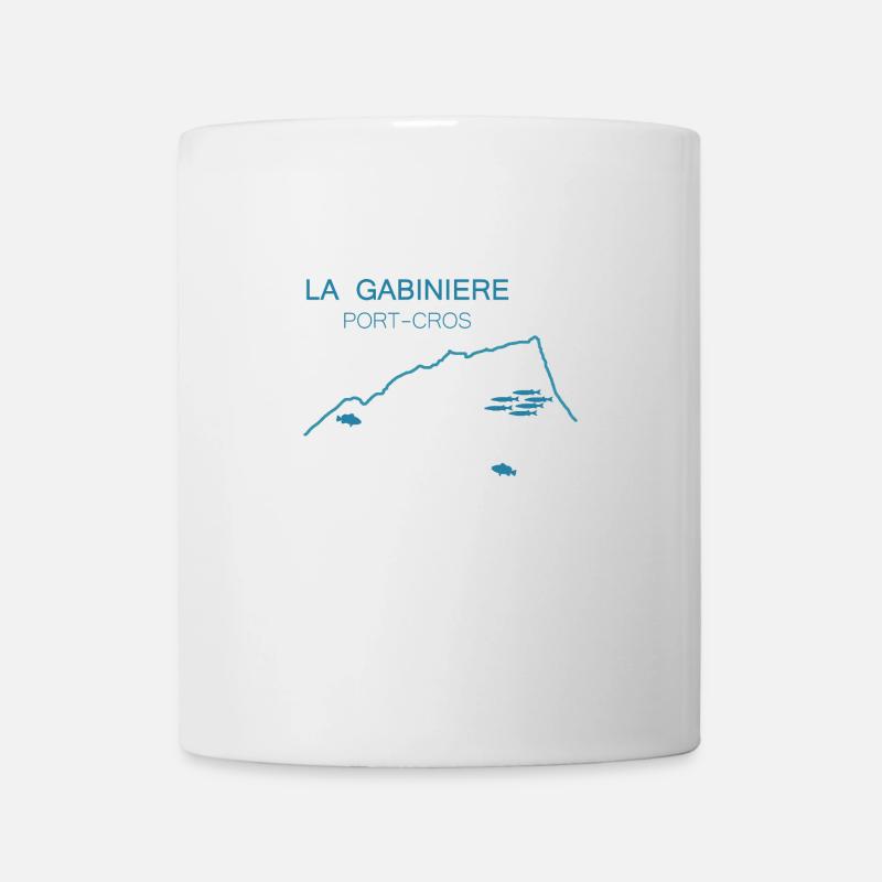 J'peux pas, j'ai plongée sur à Port Cros. - Mug blanc - blanc