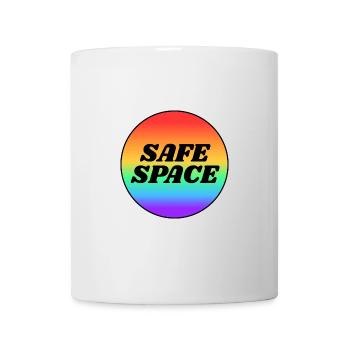 LGBT Safe Space - Tasse - Weiß - Vorne