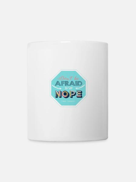 Nope design - Mug - white