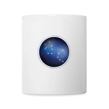 Zodiac sign Virgo Universe - Mug - white - Front