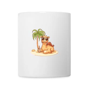 Camel Summer Beach Comic - Mug - white - Front