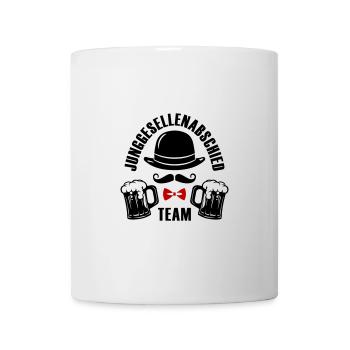 Junggesellenabschied Team Bier - Tasse - Weiß - Vorne