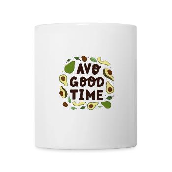 Avocado saying good time - Mug - white - Front