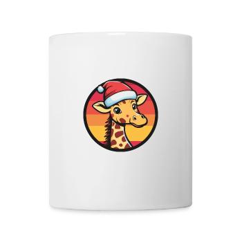 Giraffe Weihnachten Christmas - Mug - white - Front