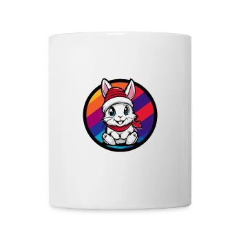 Lapin Noël Noël - Mug blanc - blanc - Devant