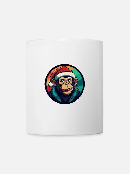 Monkey Christmas Christmas - Mug - white