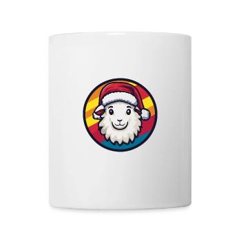 Mouton Noël Noël - Mug blanc - blanc - Devant