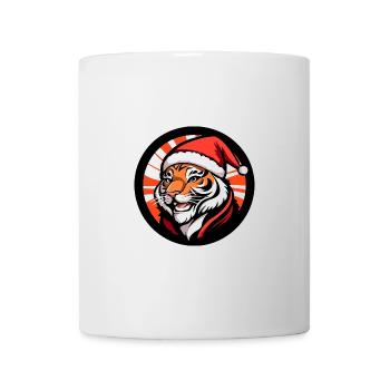 Tiger Weihnachten Christmas - Mug - white - Front