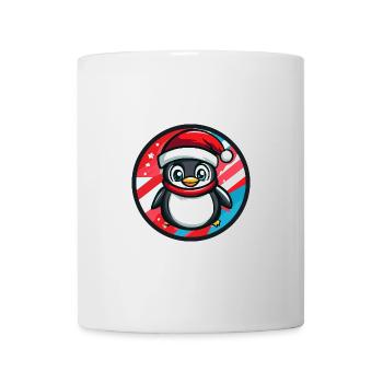 Pinguin Weihnachten Christmas - Tasse - Weiß - Vorne