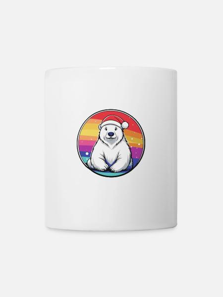Polar Bear Christmas Christmas - Mug - white