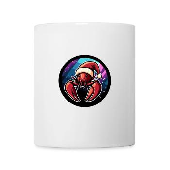 Hummer Krebs Weihnachten Christmas - Tasse - Weiß - Vorne