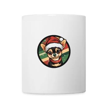 Chihuahua Dog Christmas Christmas - Mug - white - Front