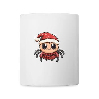 Tarantula Weihnachten Comic - Tasse - Weiß - Vorne