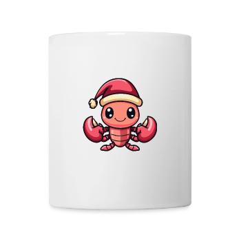 Hummer Krebs Weihnachten Niedlich - Tasse - Weiß - Vorne