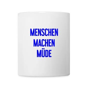 Les gens vous fatiguent - Drôle de dicton - Mug blanc - blanc - Devant