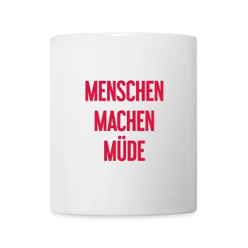 Les gens vous fatiguent - Drôle de dicton - Mug blanc - blanc - Devant