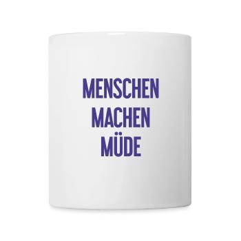 Les gens vous fatiguent - Drôle de dicton - Mug blanc - blanc - Devant
