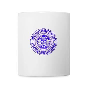 Bachelor Party 2025 Skull - Mug - white - Front