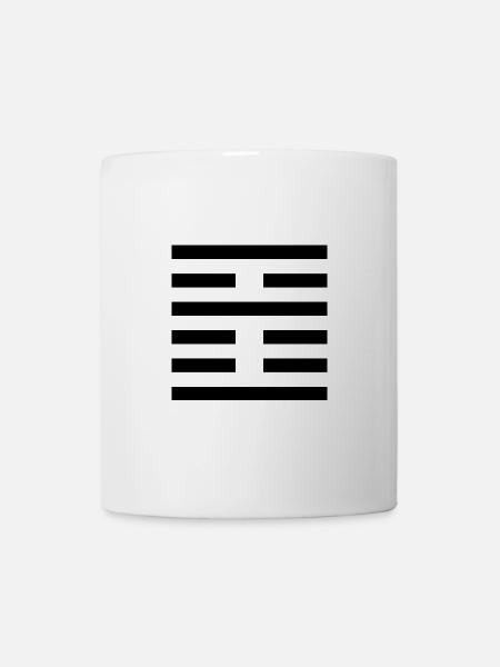 21 Schï. Ho: Biting Through (Hexagram) - Mug - white