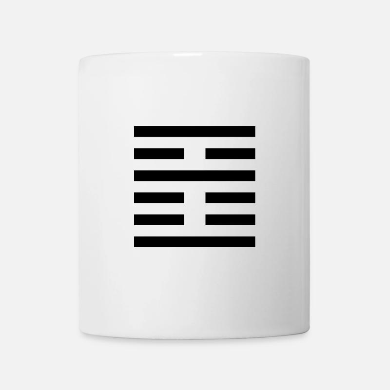 21 Schï. Ho: Biting Through (Hexagram) - Mug - white