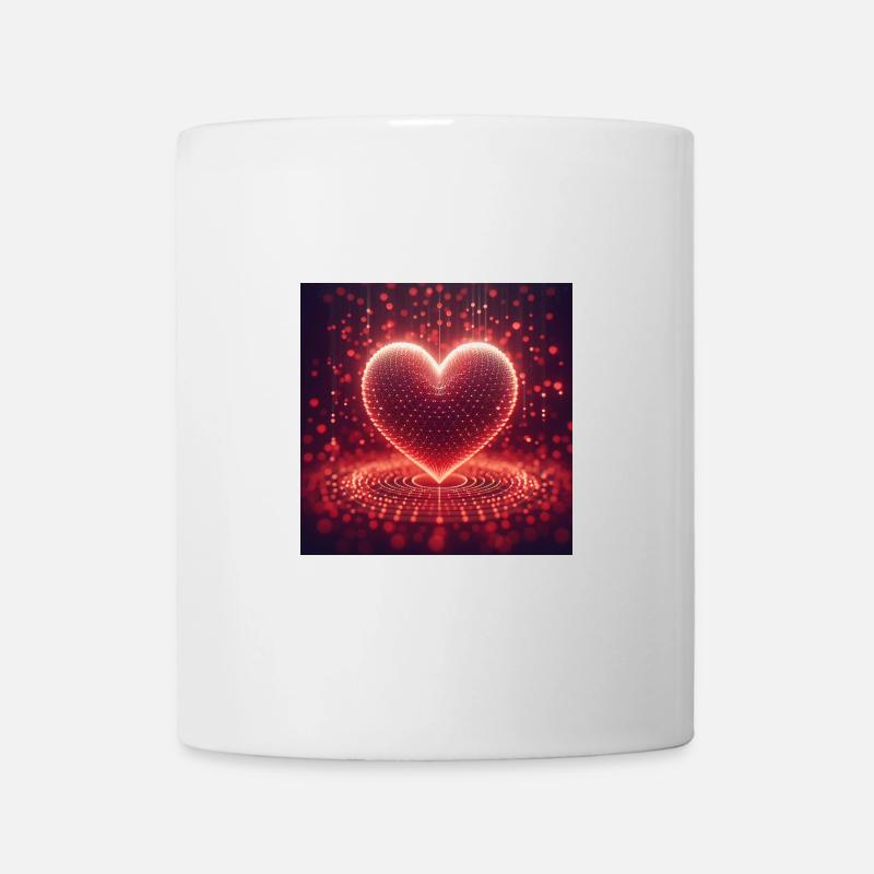 Herzensliebe - Tasse - Weiß