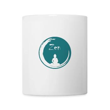 Zen bubble - Mug - white - Front