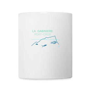 J'peux pas, j'ai plongée sur à Port Cros. - Mug blanc - blanc - Devant