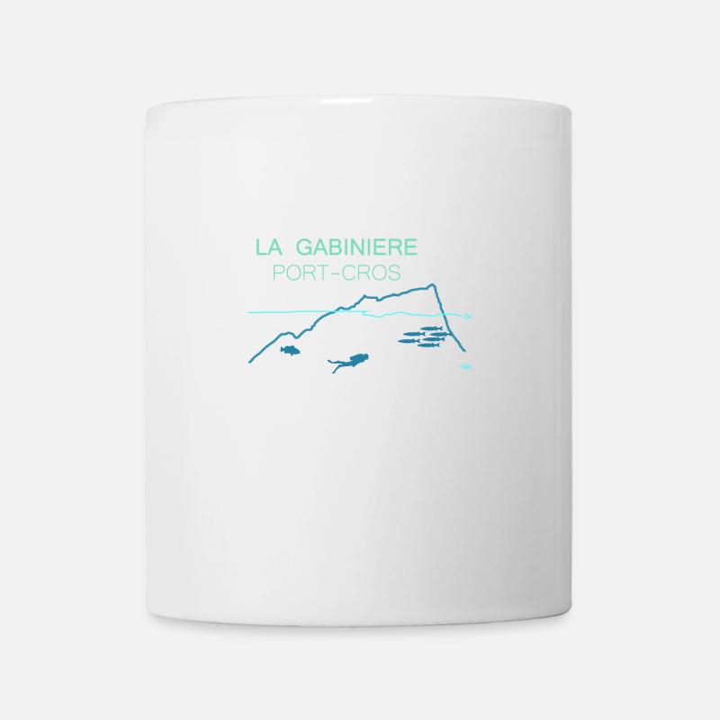 I can't, I have diving at Port Cros. - Mug - white