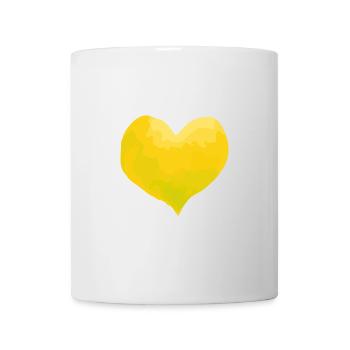 Coeur Amour Dans Amour Mariage - Mug blanc - blanc - Devant