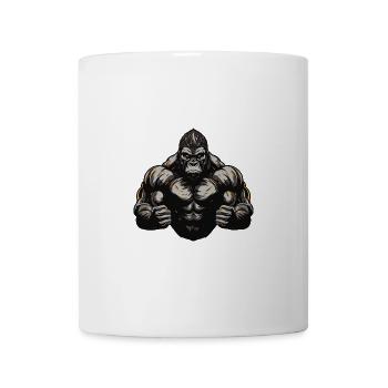 Gorilla Beast Fitness Muscles - Mug blanc - blanc - Devant