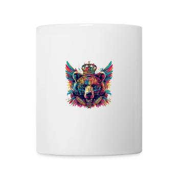 Bear Coat of Arms Portrait Colorful - Mug - white - Front
