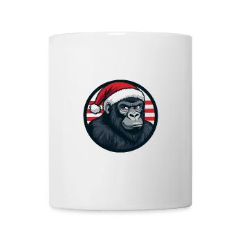 Gorilla Weihnachten Christmas - Mug - white - Front