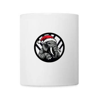 Noël mammouth Noël - Mug blanc - blanc - Devant