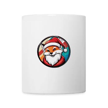 Fuchs Weihnachten Christmas - Tasse - Weiß - Vorne