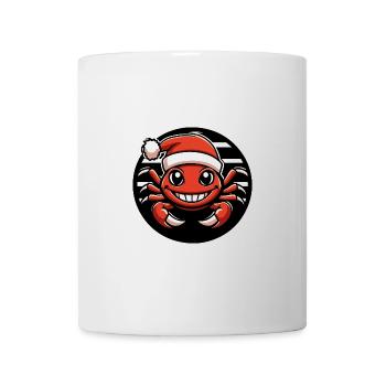 Crabe Crabe Noël Noël - Mug blanc - blanc - Devant