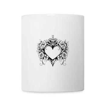 Coeur Symbole Amour - Mug blanc - blanc - Devant