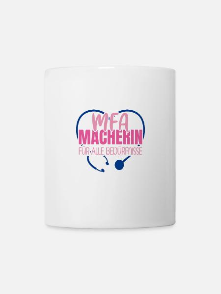 MFA Macherin Medizinische Fachangestellte - Tasse - Weiß
