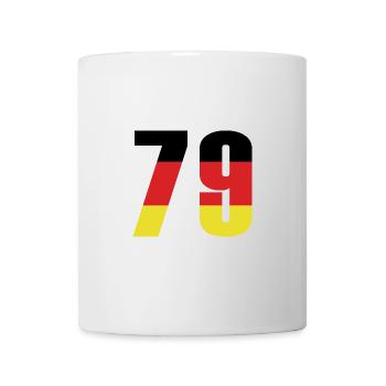 79 Number Germany Jersey - Mug - white - Front