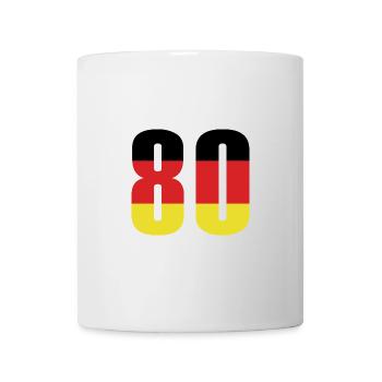80 Number Germany Jersey - Mug - white - Front
