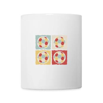 Handball Square Ball Retro Gift Idea Vintage - Mug - white - Front